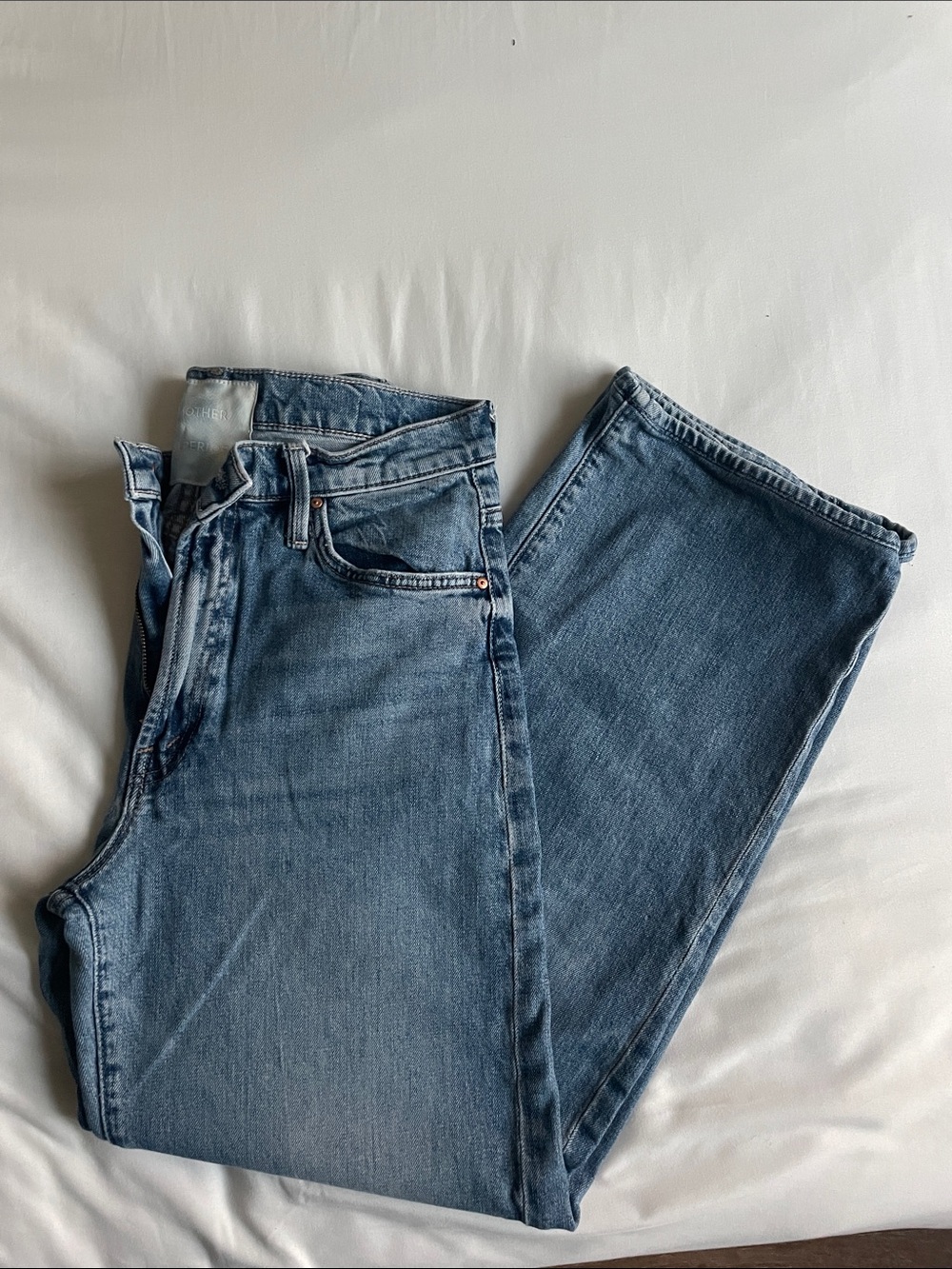 MOTHER the Dodger Skimp Cuff jeans
